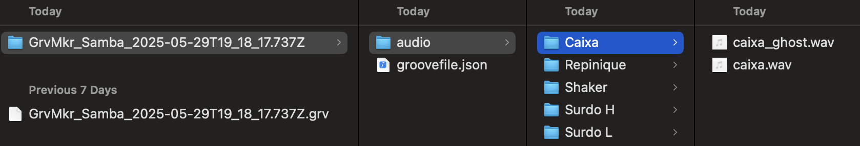 .grv file structure